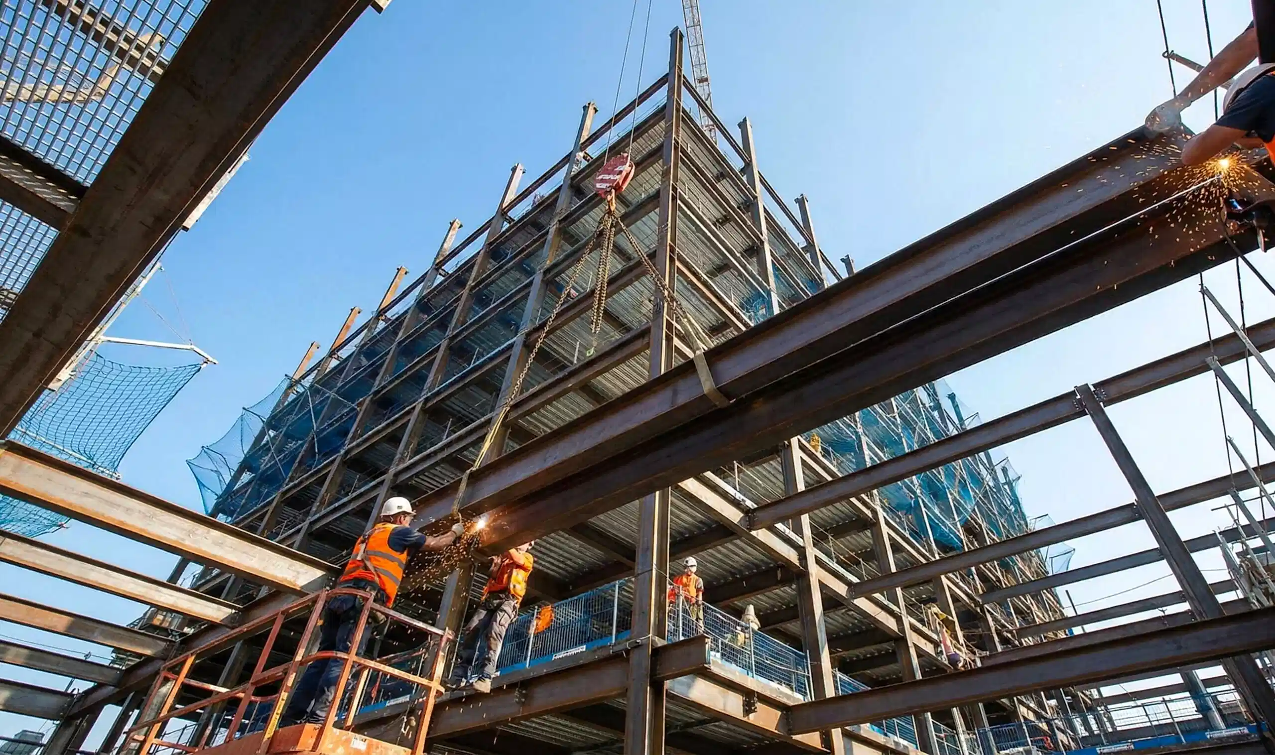 hea profil 5 celik konstruksiyon hea profil uygulamasi scaled