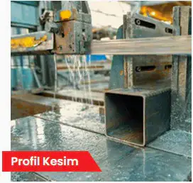 esn metal 50 Profil Kesim Hizmetimiz
