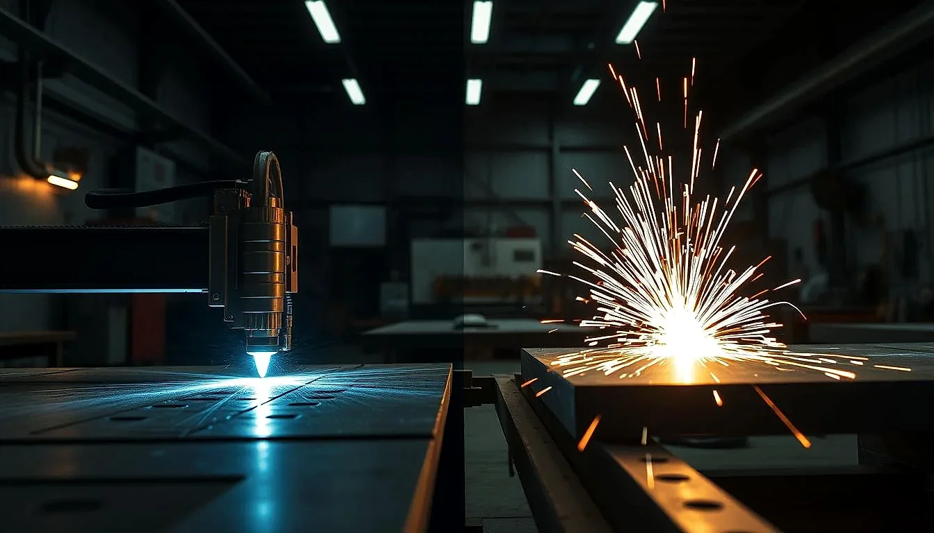 lazer kesim ve plazma kesim farkı